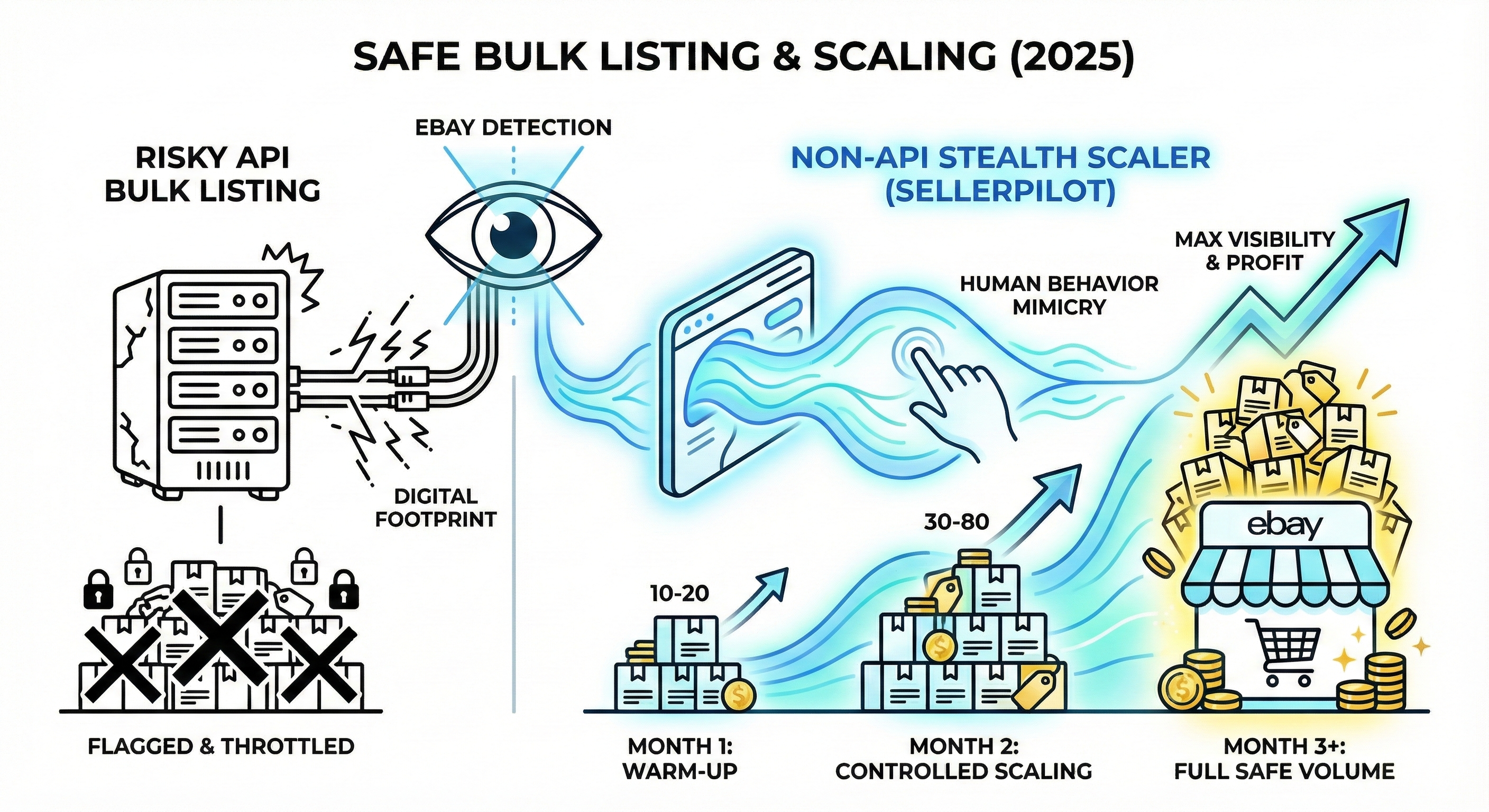 Bulk Listing on eBay Without APIs: The Complete 2025 Tutorial (Safe & Updated Version)