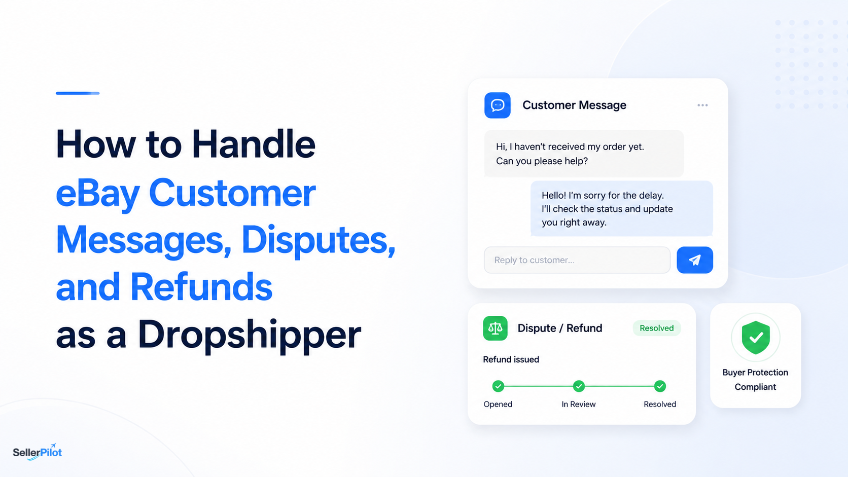 How to Handle eBay Customer Messages, Disputes, and Refunds as a Dropshipper