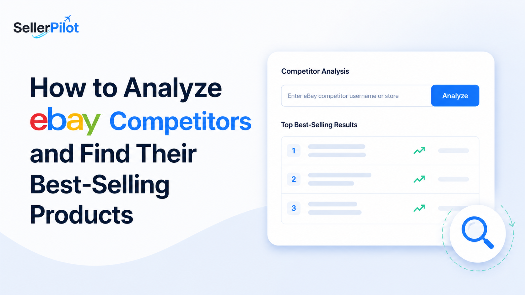 How to Analyze eBay Competitors and Find Their Best-Selling Products